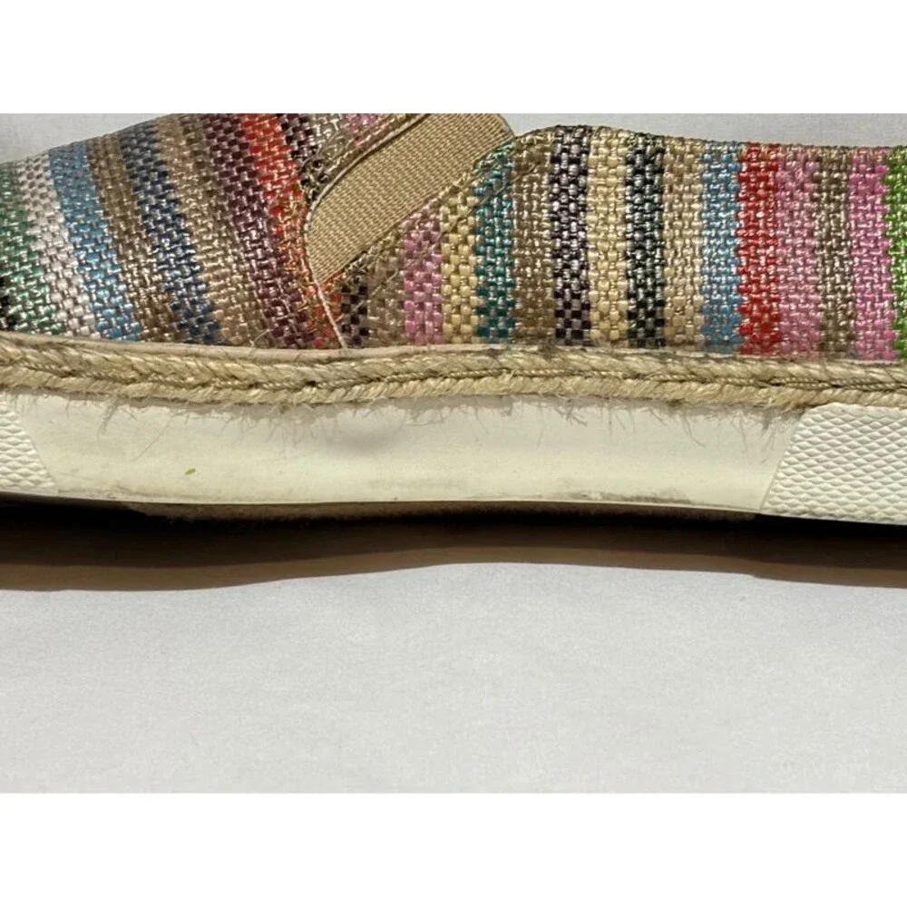 Jack Rogers Striped Espadrille Slip-Ons Size 8.5